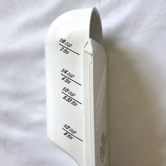 Pampered Chef Adjustable Sliding Measuring Scoops Cups 1/8 To 1/2 Cup 2 To 8 TBL - Picture 5 of 10